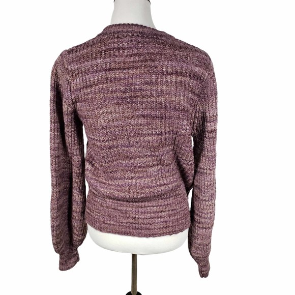 Who What Wear size Small Plum Purple Cardigan Sweater - Picture 5 of 7